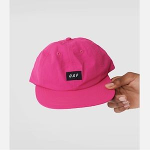 Lazy Oaf Women's Pink Oaf Cap Hat Strapback New